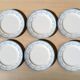 6 plates in English earthenware "Cheltenham" — F. Winkle & Co