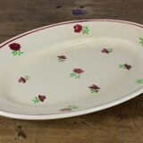 Set of 2 oval dishes and a saucier