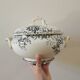Old HC soup tureen, iron earth