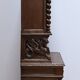 Narrow Oak Display Cabinet, Louis XIII style – Late 19th century