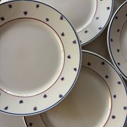 Antique plates K&G Luneville