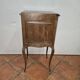 Louis XV style oak bedside table with 1 drawer