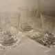 Set of 6 crystal cups