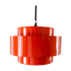 Red Ceiling Light by Jo Hammerborg for Fog Morup, Denmark 1969.
