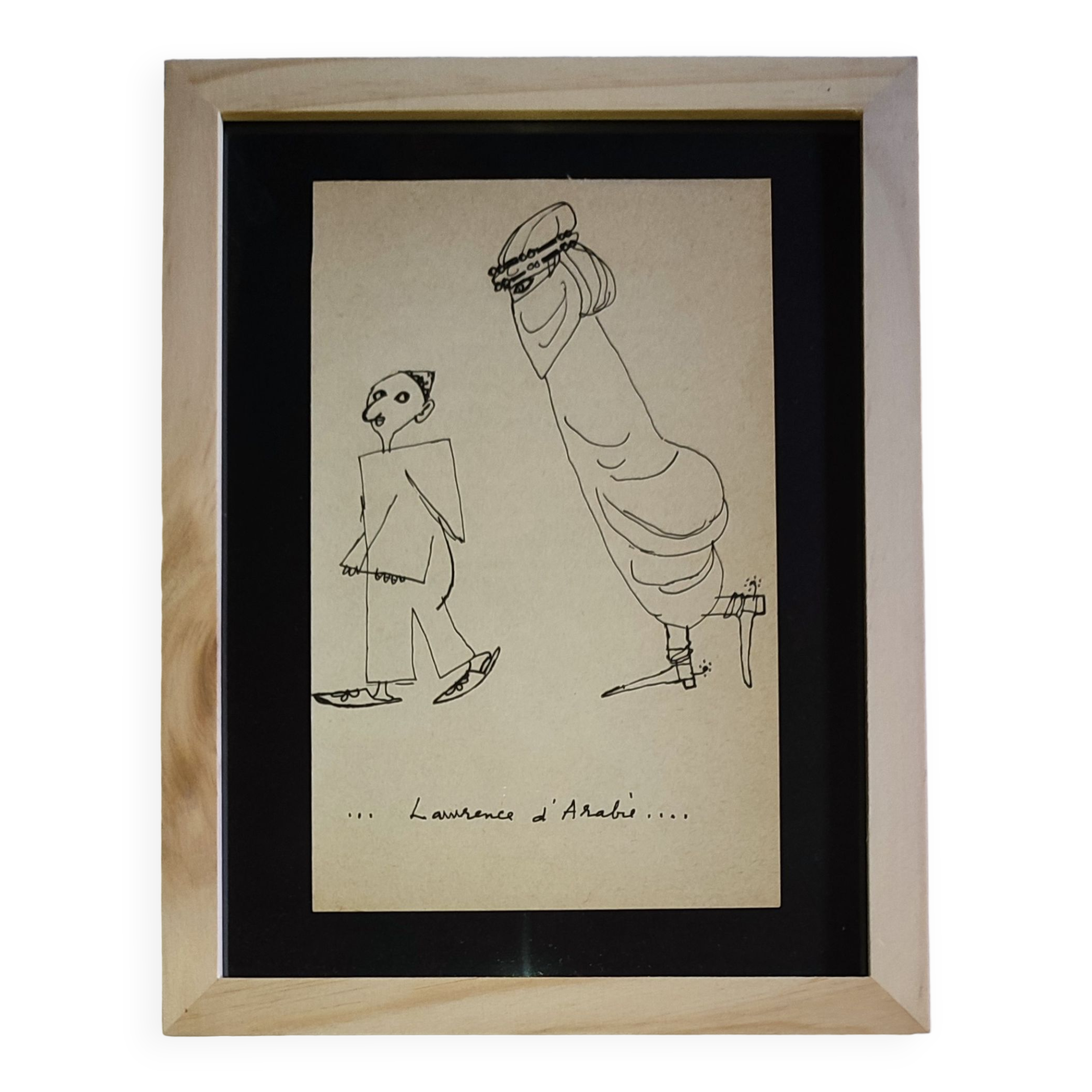 Illustration by DANINOS "Lawrence of Arabia"