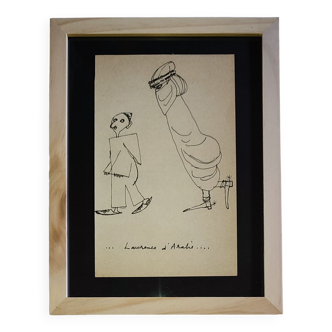 Illustration by DANINOS "Lawrence of Arabia"