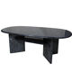 Table basse en granit bleu, circa 1980