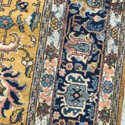 Persian old rug Persian Tabriz handmade 284x360cm