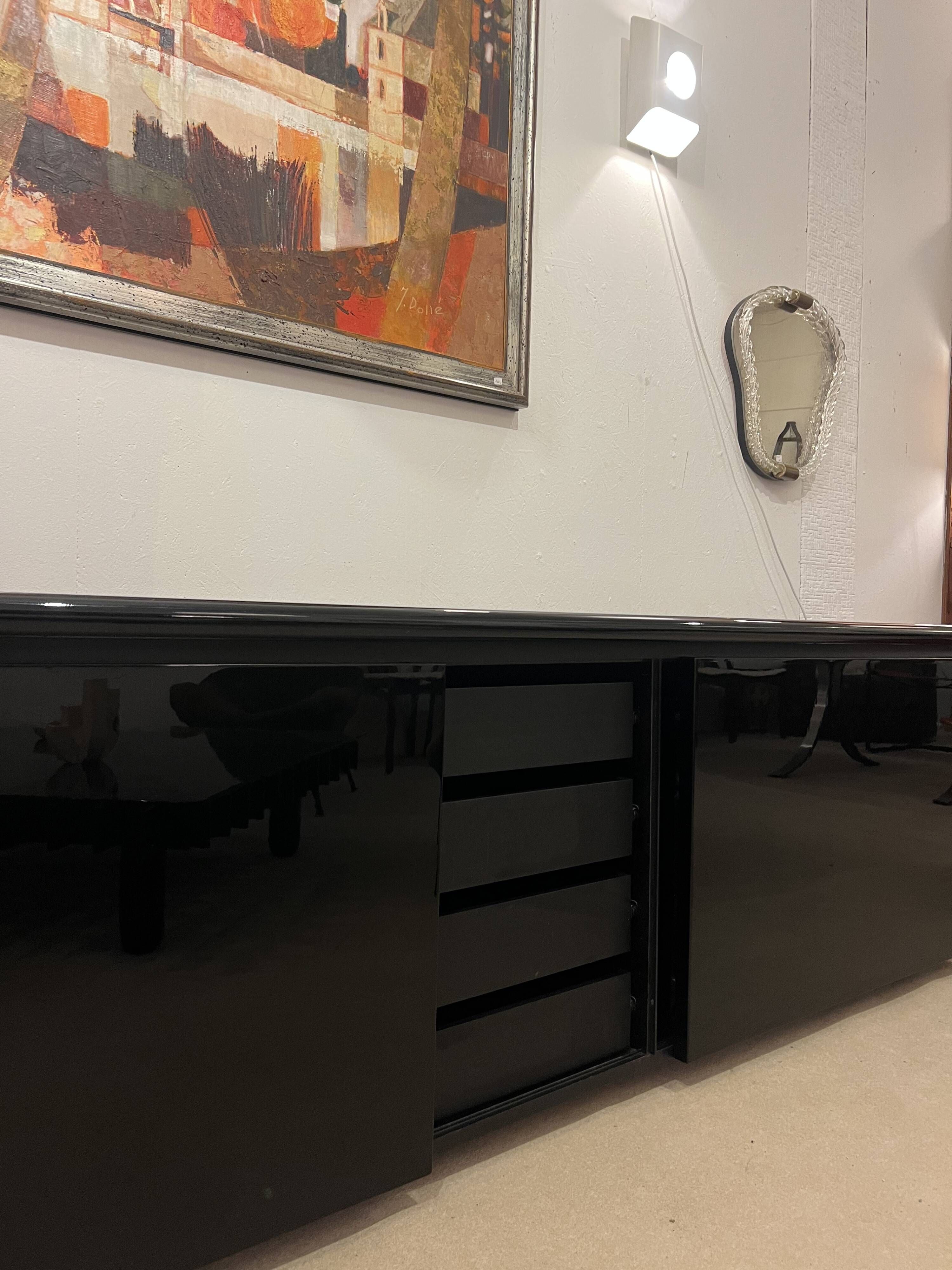Enfilade "Sheraton" par Acerbis, Italie, années 1980