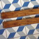 Pair of old wooden skis 197 cm