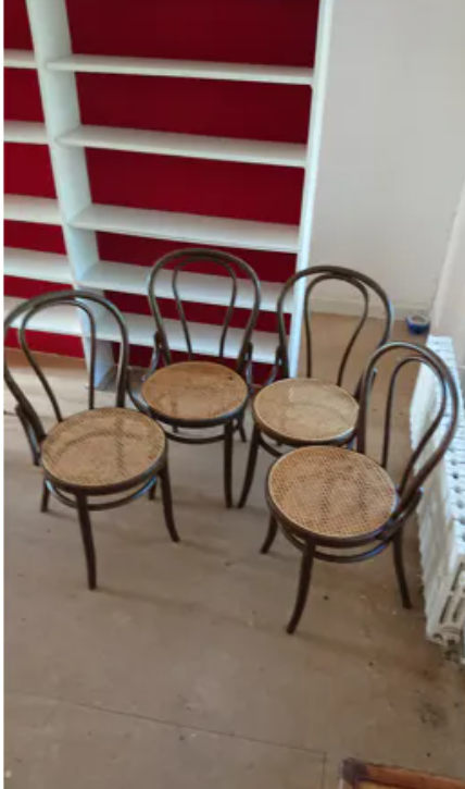 Cannee bistro chairs