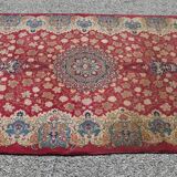 Paire de tapis d'orient iran kashan - fait main - dimensions: 1, 42 x 2.15 mètres