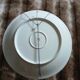 Large decorative antique porcelain plate