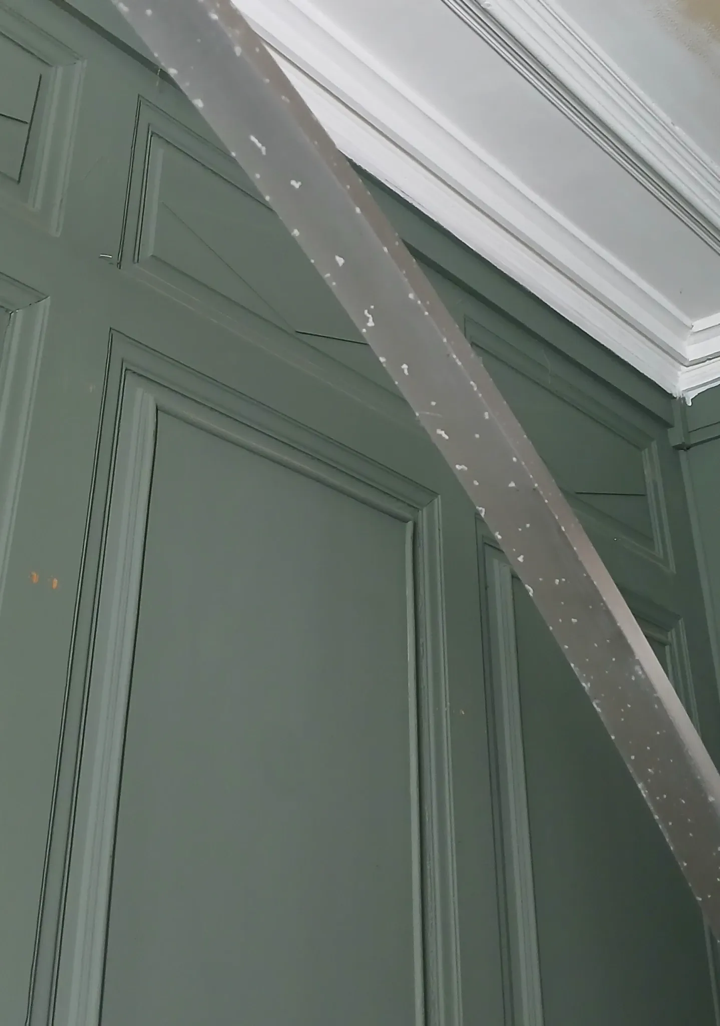Arc floor lamp Guzzini triangular base Carrara marble. Italy 1968.