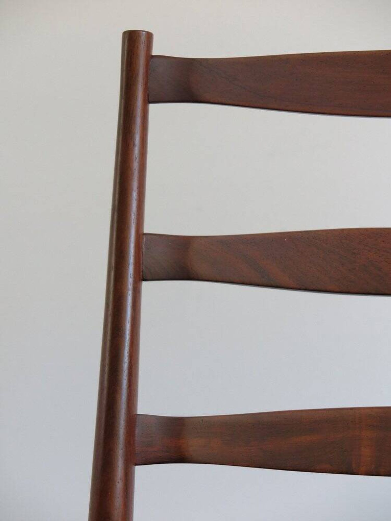 Set of Danish Dark Wood Dining Chairs by Arne Vodder, 1960s