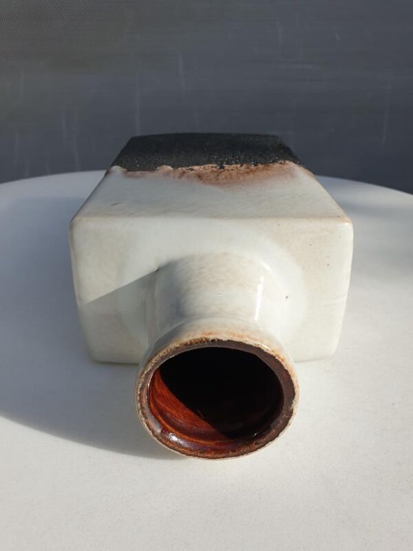Vase fat lava Scheurich studio 281-30 effet cratères de 1960