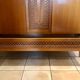 Wood cabinet and rattan 60s