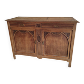 Buffet ancien art déco sculpté vintage