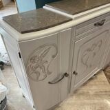 Patinated Art Deco sideboard