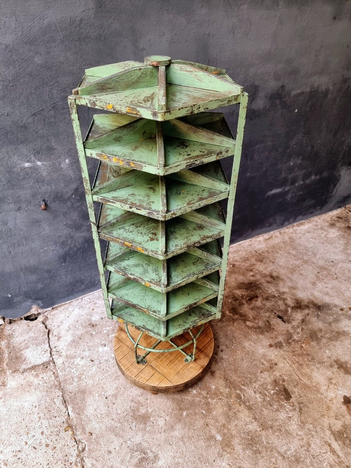 Support de stockage d'armoire de carrousel industriel du garage