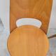 Series of 4 Baumann bistro chairs model Mondor 1950 vintage