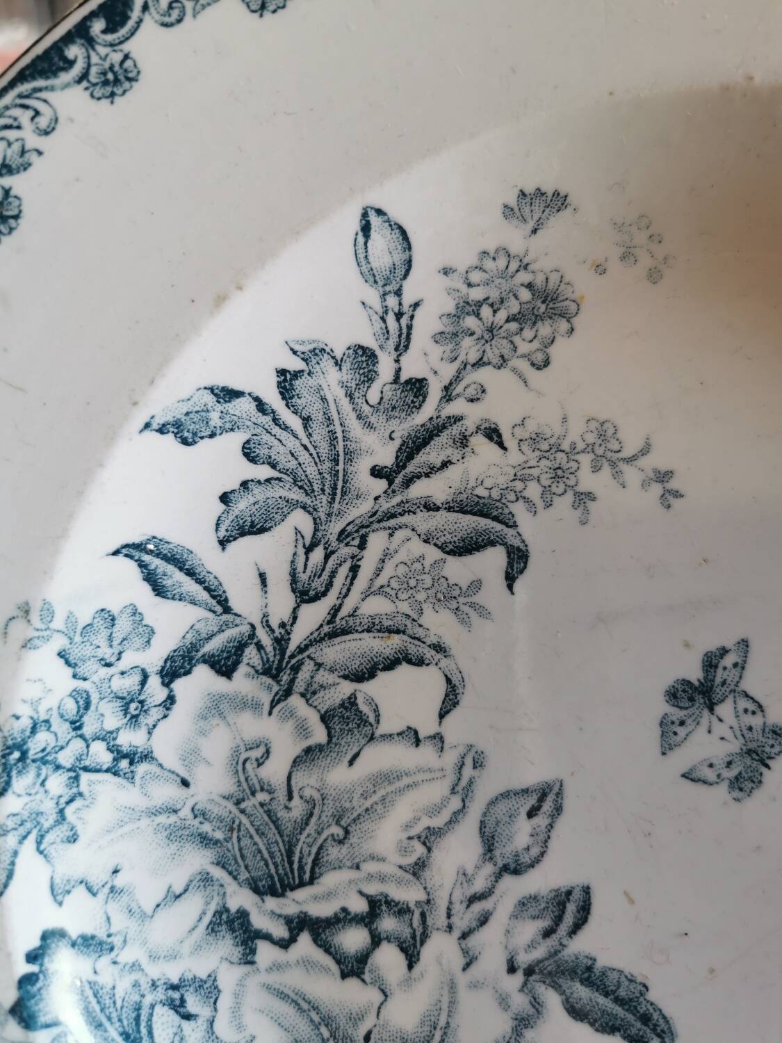 Deep plate Terre de fer Bengali