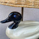 Lampe zoomorphe canard