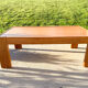 Coffee table in solid elm