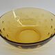 Amber glass dessert service - 1970