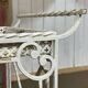 Wrought iron dessert table from the 1950s.