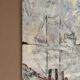 Huile sur toile suédoise – « Silhouette du bateau » par Michael Hertzman