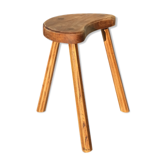 Tabouret tripode forme haricot