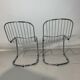 Pair of chairs by Gastone Rinaldi