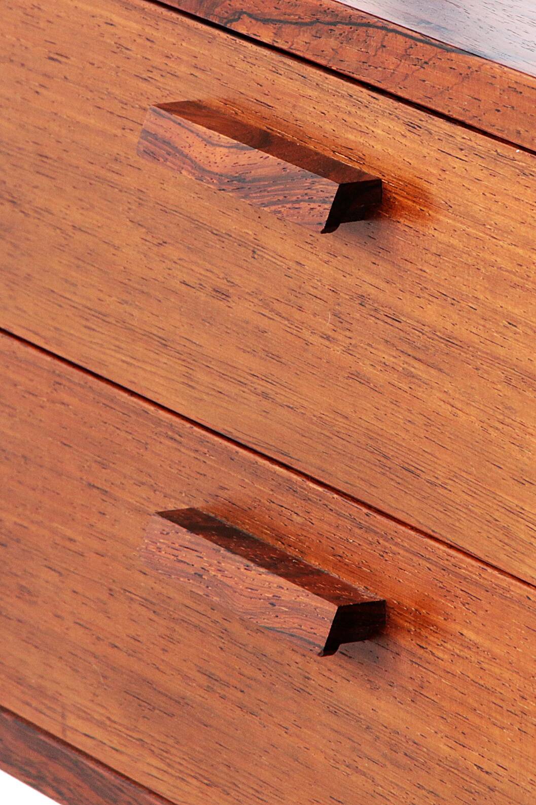 Modular Dark wooden Wall System from Kai Kristiansen - FM Møbler