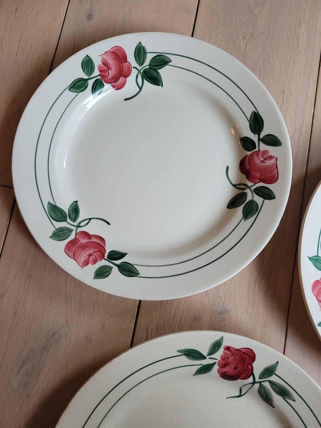 Set of 3 flat plates Mado