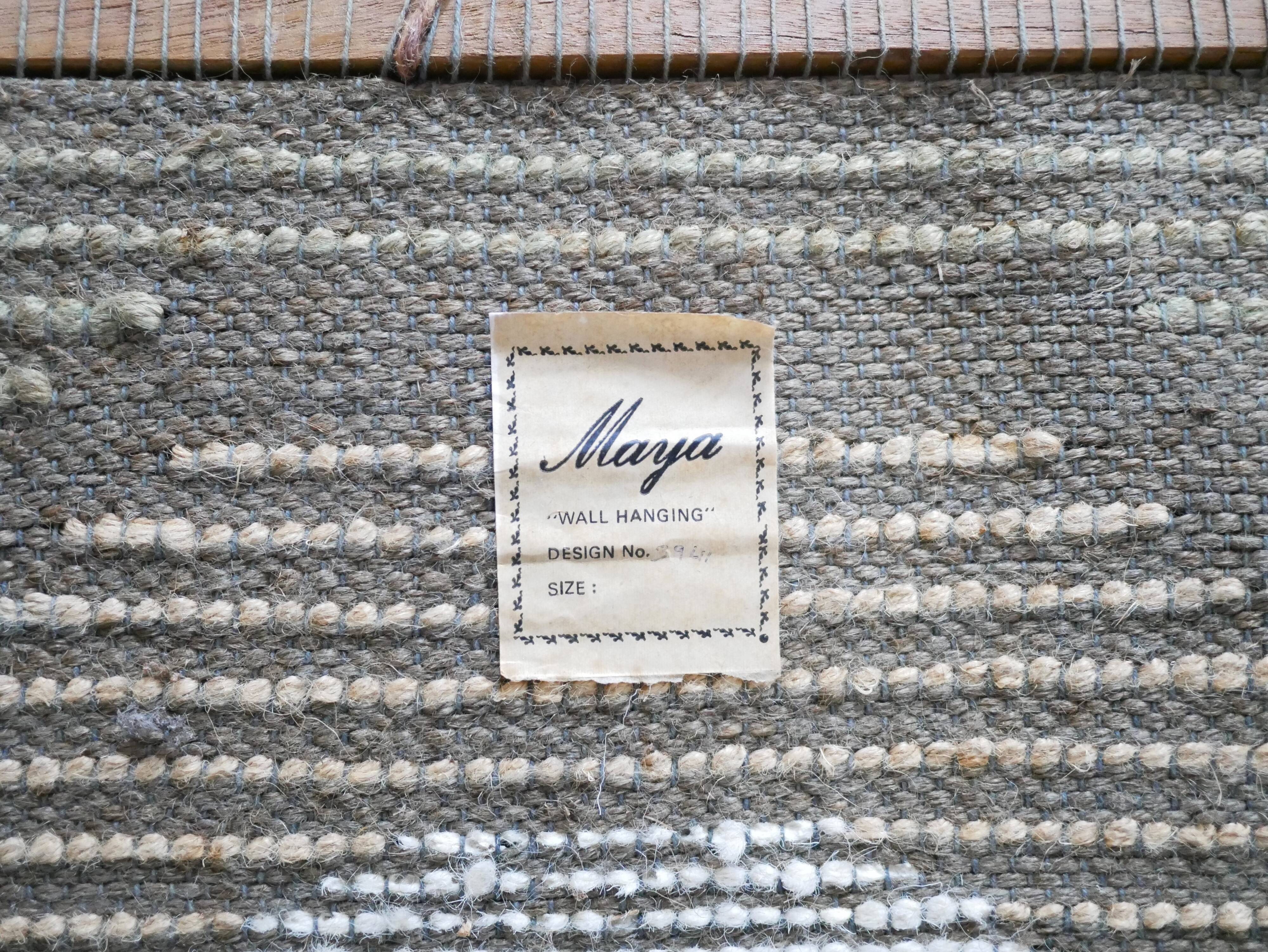 Vintage wall hanging by Maya editions