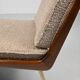 Three-Seater Sofa and Lounge Chair with Hocker by Hans Mitzlaff, Set of 3