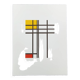 1970s Piet Mondrian Limited Edition Lithograph Numbered in Pencil.