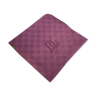 Anciennes serviettes de tables couleur prune monogramme BL