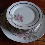 Limoges porcelain dessert service