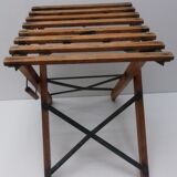 Wooden folding stool "eureka"