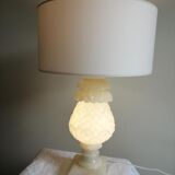 Table lamp ANANAS in alabaster, 70s