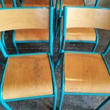 Lot of 13 adult Mullca school chairs