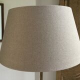 Wooden floor lamp