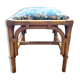 Vintage rattan stool