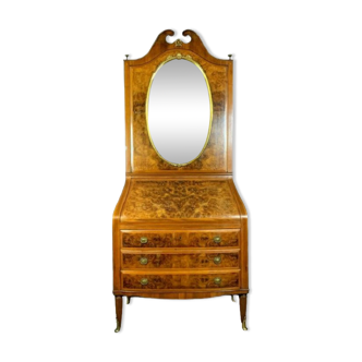 Cabinet has function as an office era napoleon iii magnifying glass around 1880