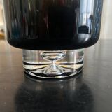 Vintage bubble glass candle holder