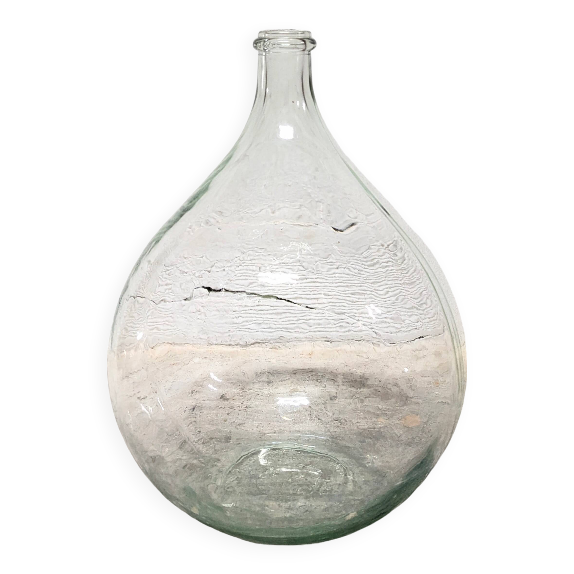 Transparent demijohn 20 liters