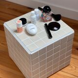 Cube end of sofa