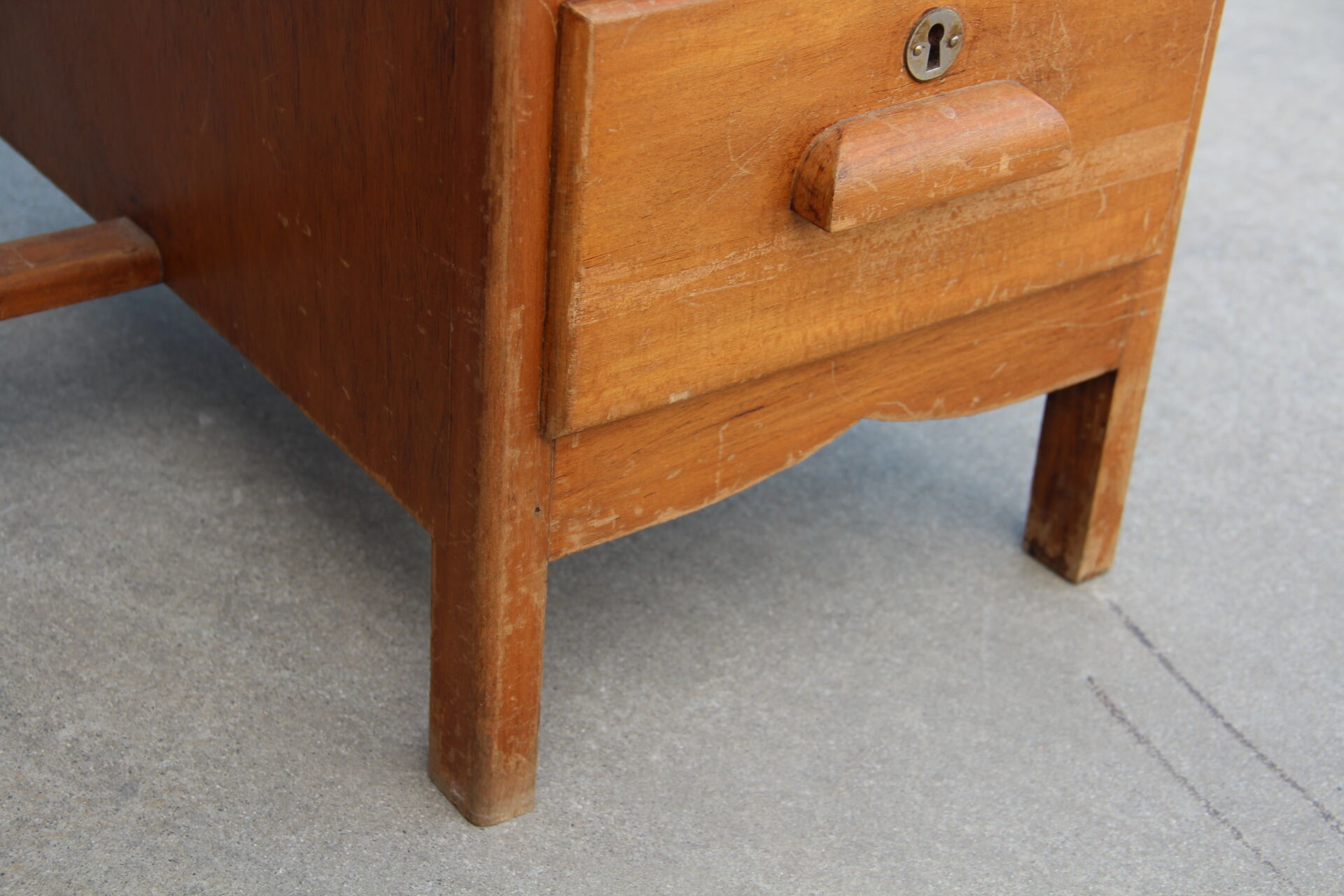 Small art-deco teacher's office